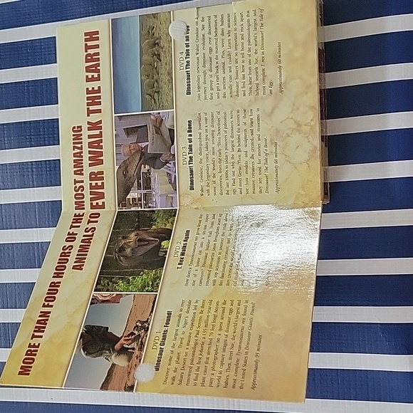 Dinosaur Discoveries 4 DVDS. Bundle and save. - Picture 2 of 2